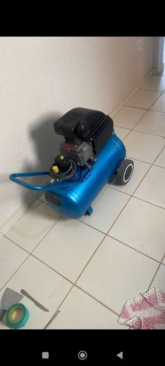 Compressor de ar tekna 50 litros para pintura
