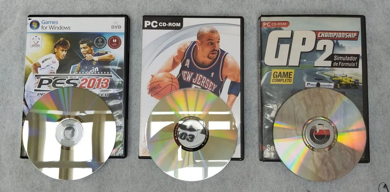 Jogos de computador - 5 CD-ROM - Jogos de Vídeo Game - Jardim