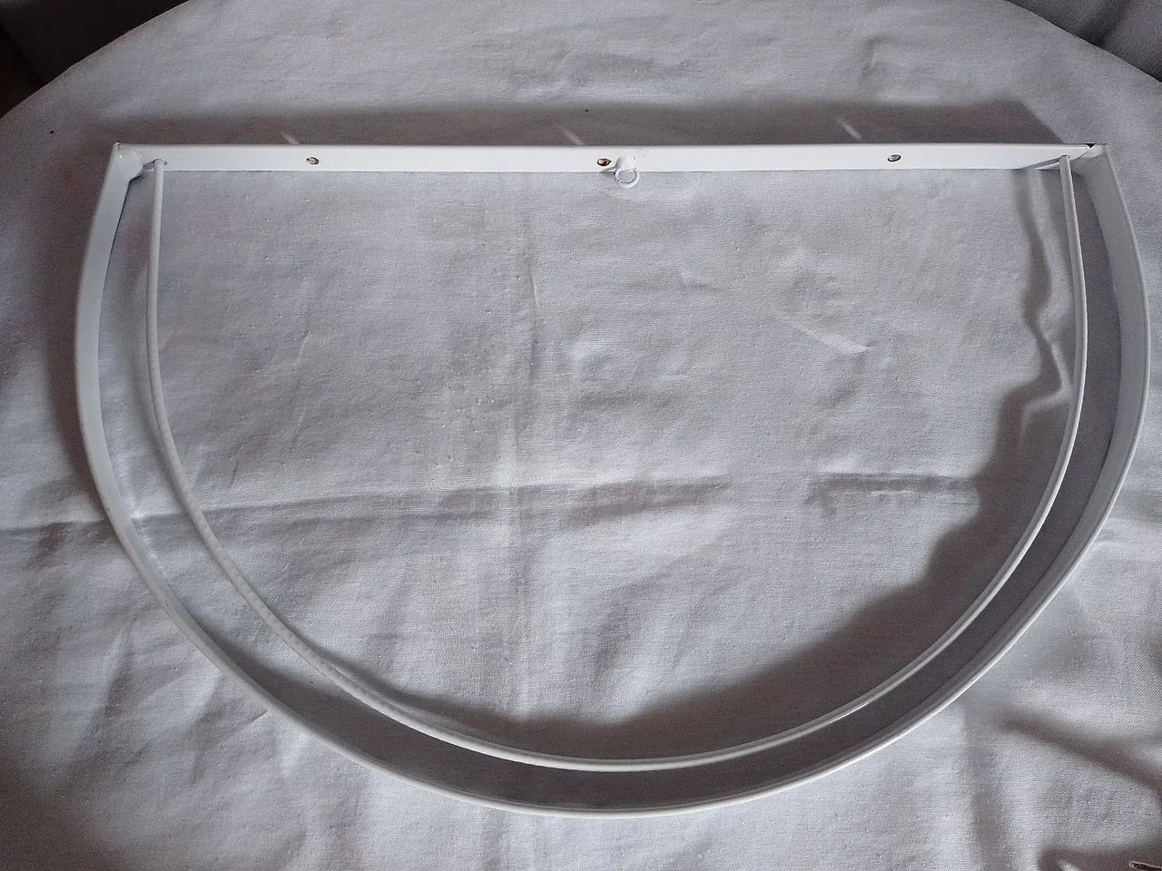 Dossel e ganchos para prateleira 