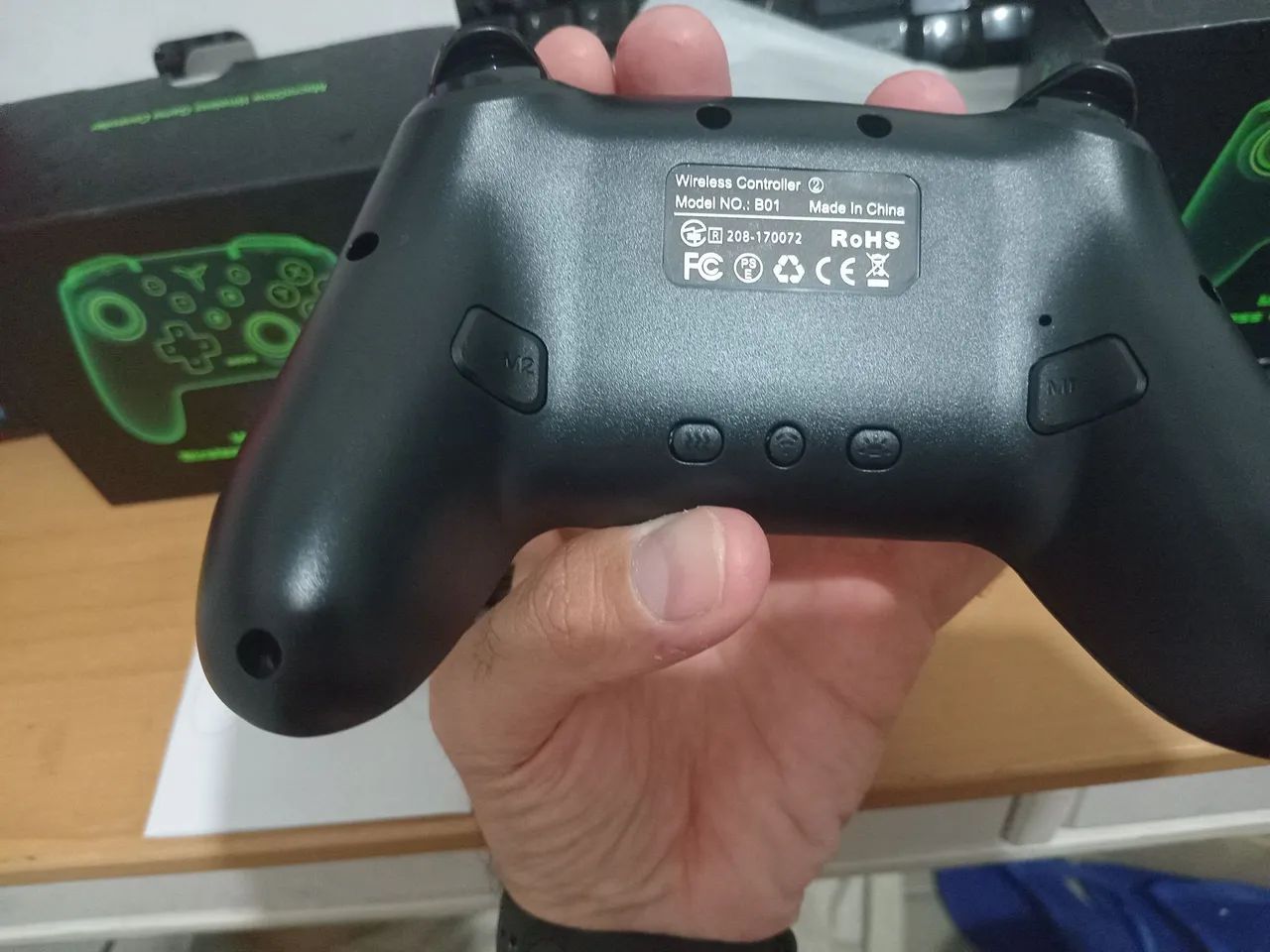 Controle Wireless nintendo switch, pc e celular novo - Foto 3