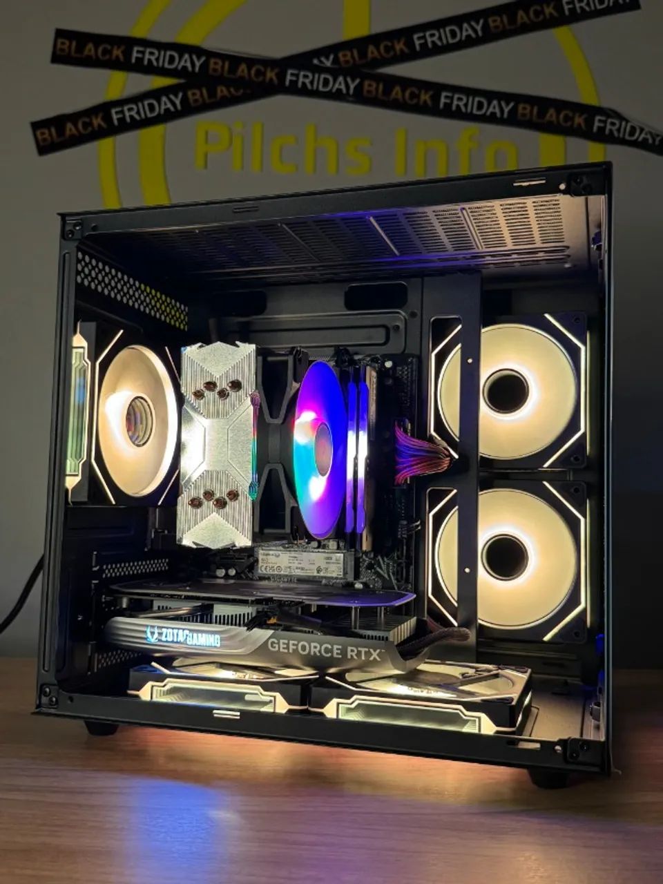 PC Gamer Ryzen 5 5500 + RTX 4060 8GB - Loja Física - Garantia - Até 18x - Olx Pay