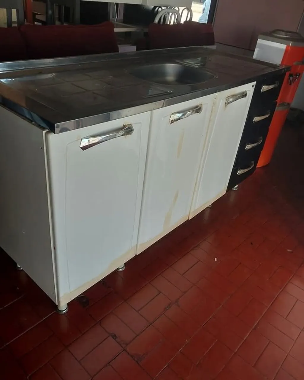 Conjunto de Armários de Cozinha - Branco