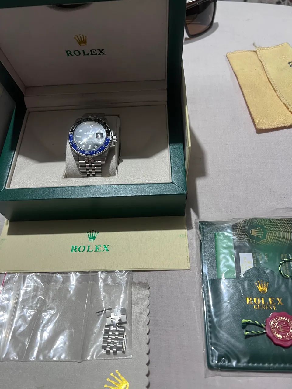 Relogio rolex gmt master batman - Foto 4