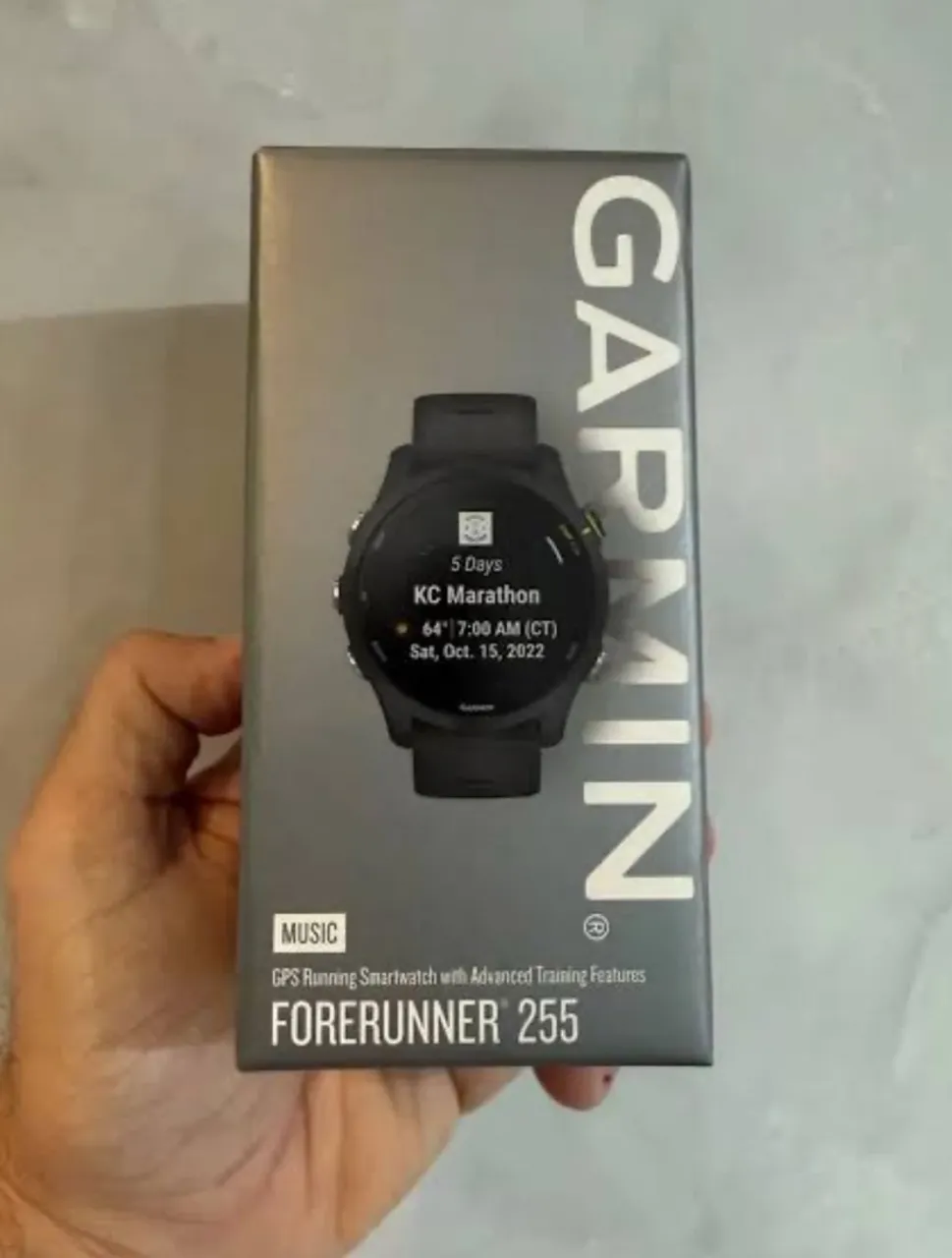 Garmin Forerunner 255 music - Novo na caixa!