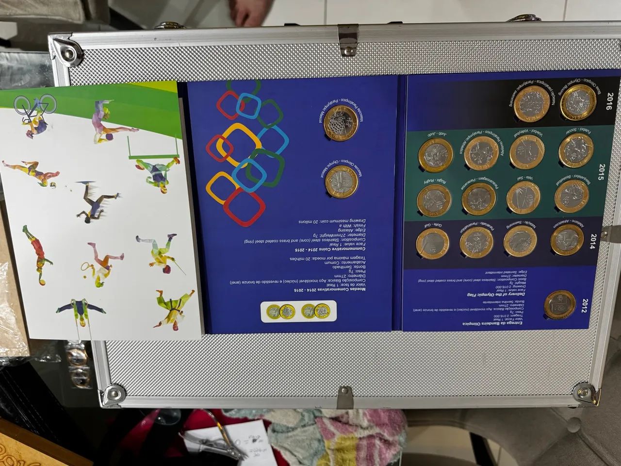 Álbum completo das olimpíadas 