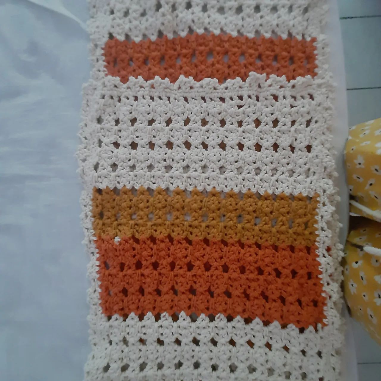 Caminho de mesa CROCHÊ  - Foto 4