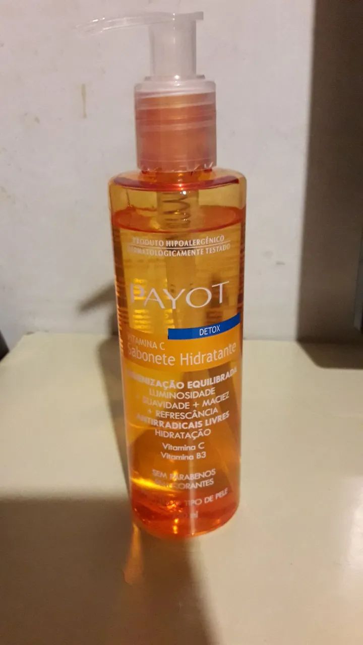Sabonete Hidratante Detox Payot com Vitamina C