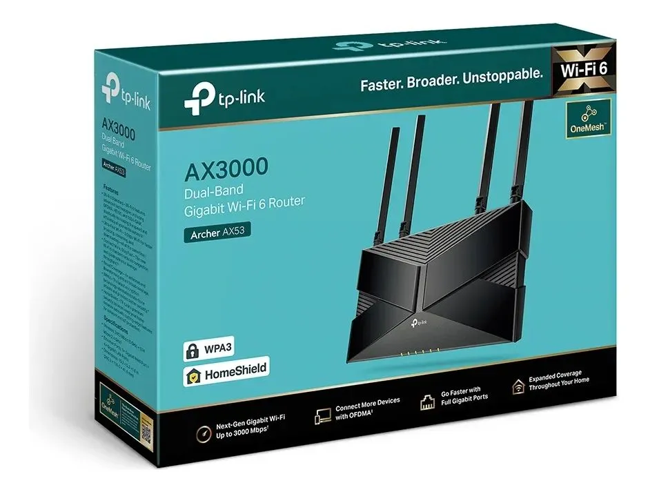 Roteador TP Link AX53 AX3000