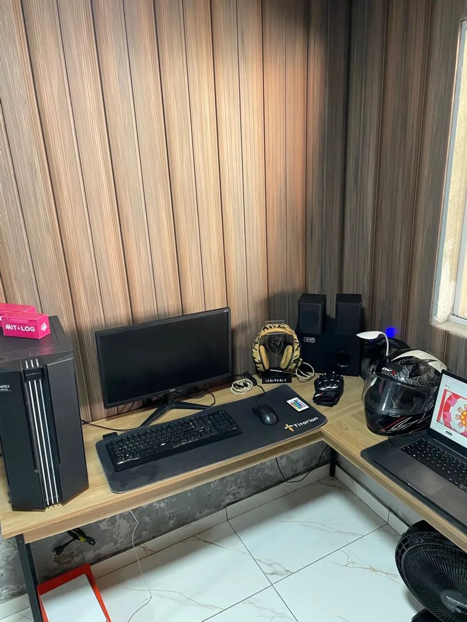 PC Gamer com iluminação RGB - Foto 2