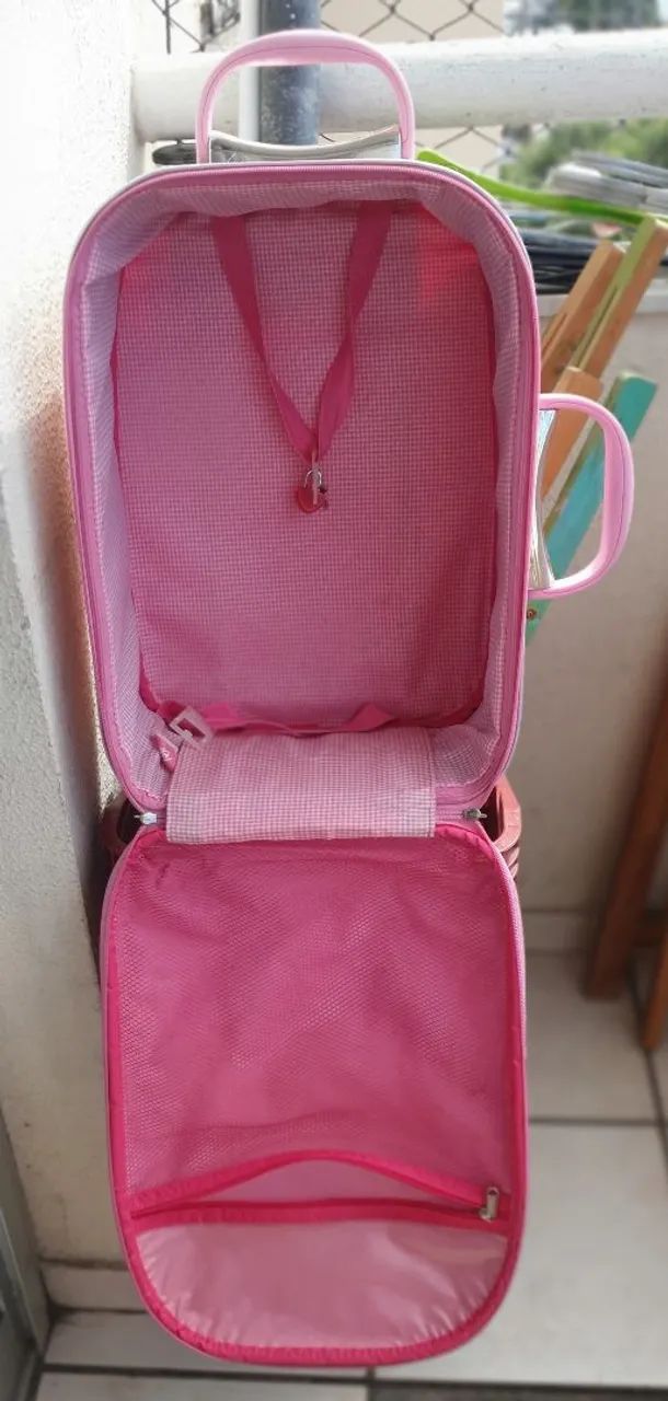 Maleta de viagem infantil Barbie - Foto 2