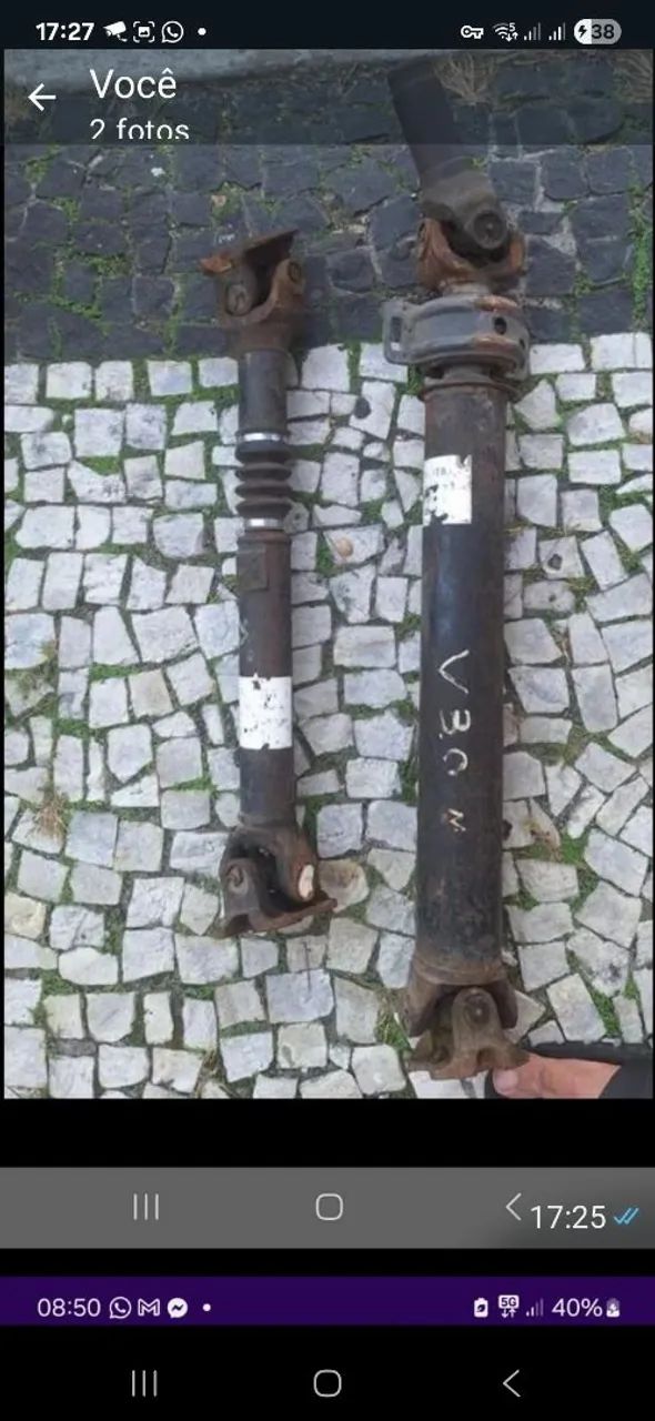 Transmissão cardan dianteiro hilux 3.0