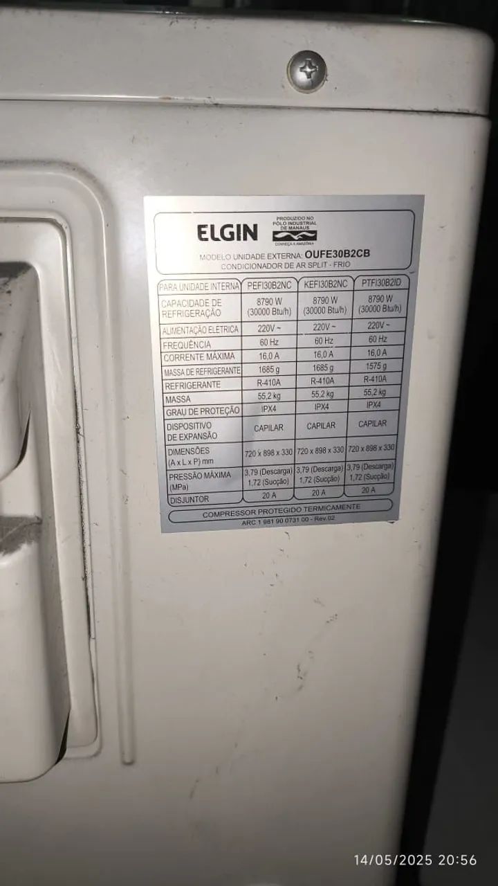 Ar Condicionado Split Piso Teto 30.000btus - Foto 4