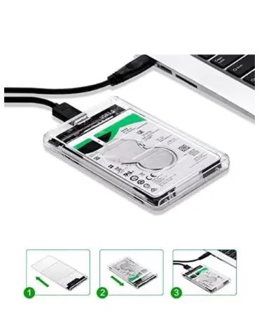 Case De Gaveta Usb 3.0 Hd 2.5 Sata Externo - Foto 2