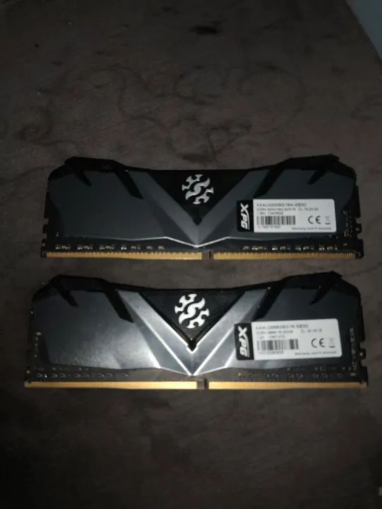 Memória Ram Gammix D30 Color Black 2x8gb XPG Adata 3200