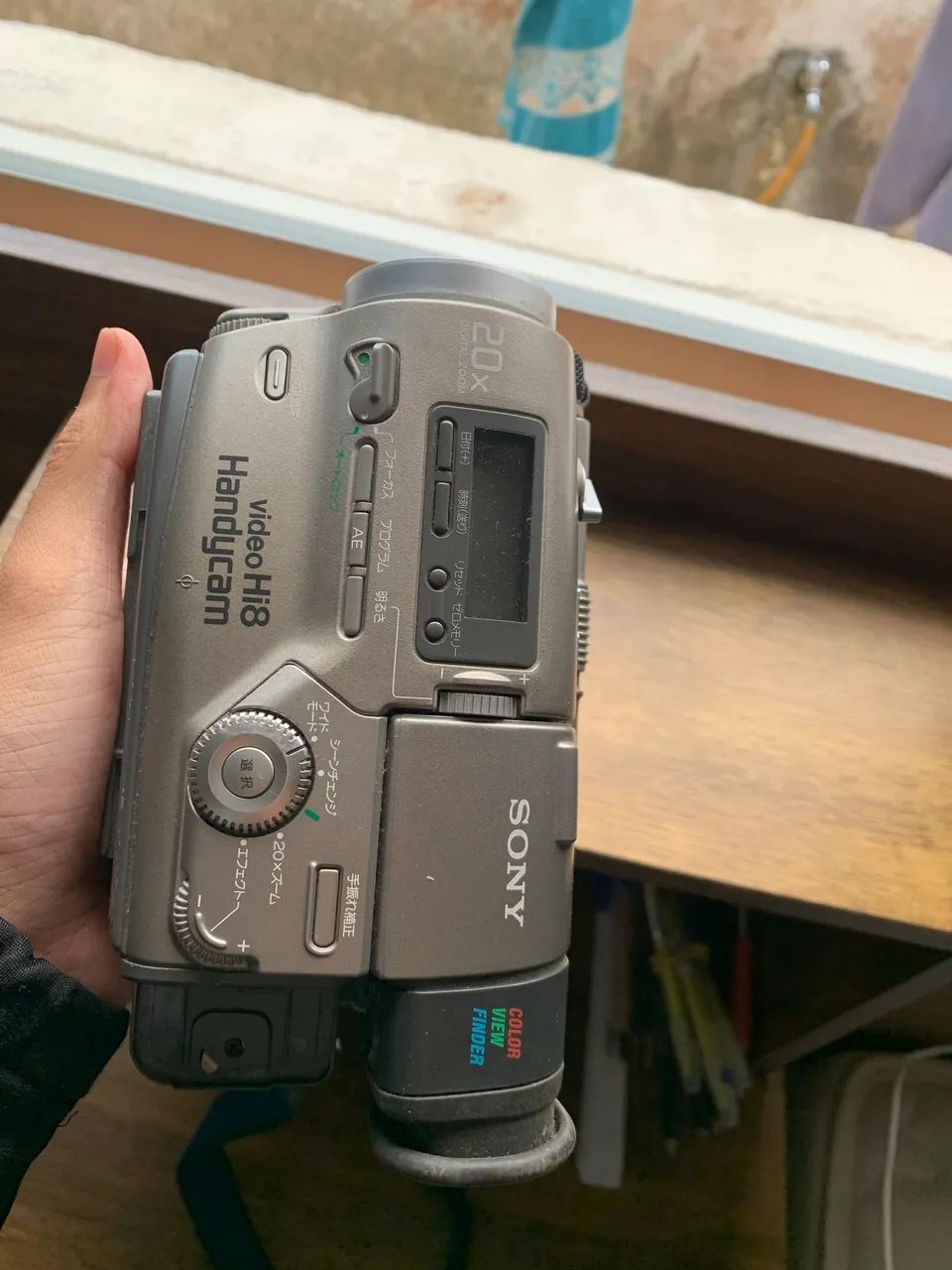 filmadora sony video hi8 handycam - Câmeras e Filmadoras - Jardim