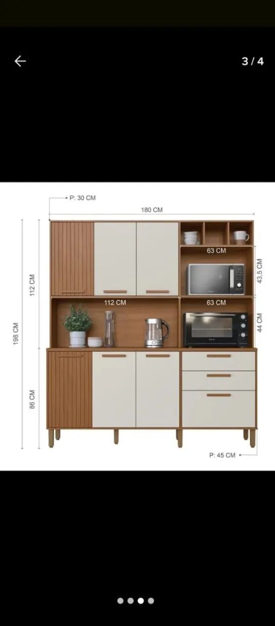 Armário de cozinha novo em oferta  - Foto 2