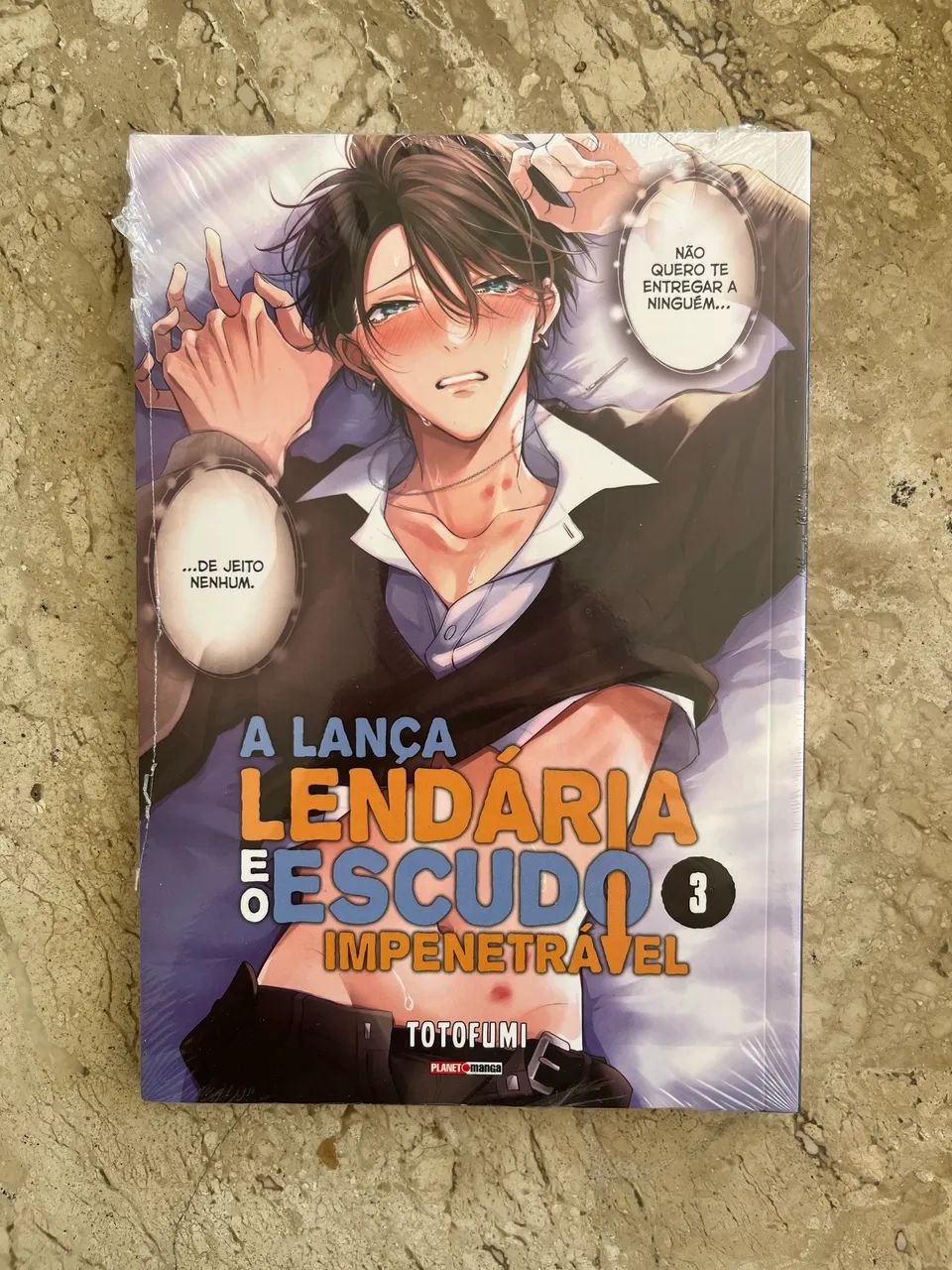 Mangá A lança lendária e o escudo impenetrável 3 NOVO
