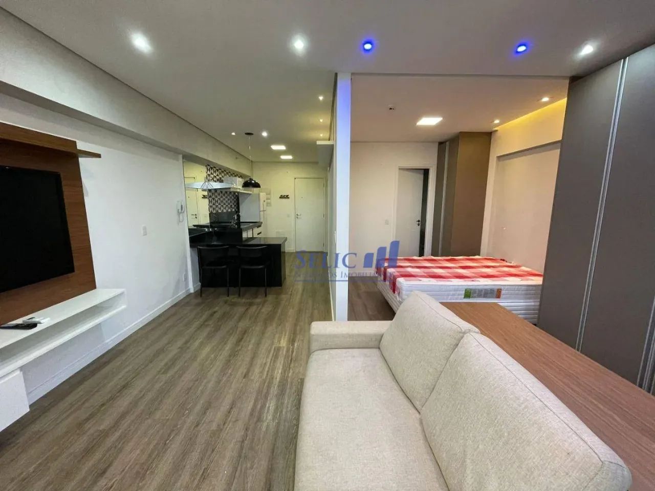 Flat mobiliado para locação em Jundiaí, Línea, Centro. - Foto 3