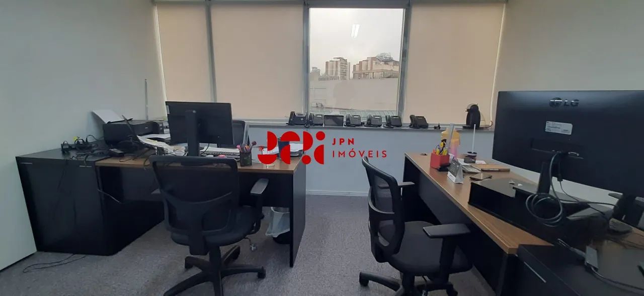 Sala comercial Vila Olímpia, mobiliada - 244m², 04 banheiros, 04 vagas - Foto 4
