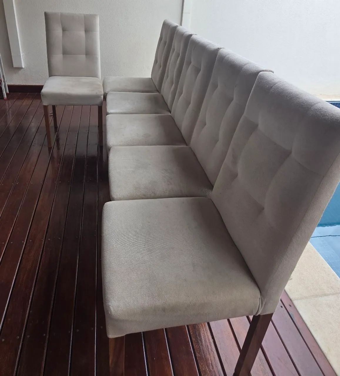 Conjunto de 6 cadeiras