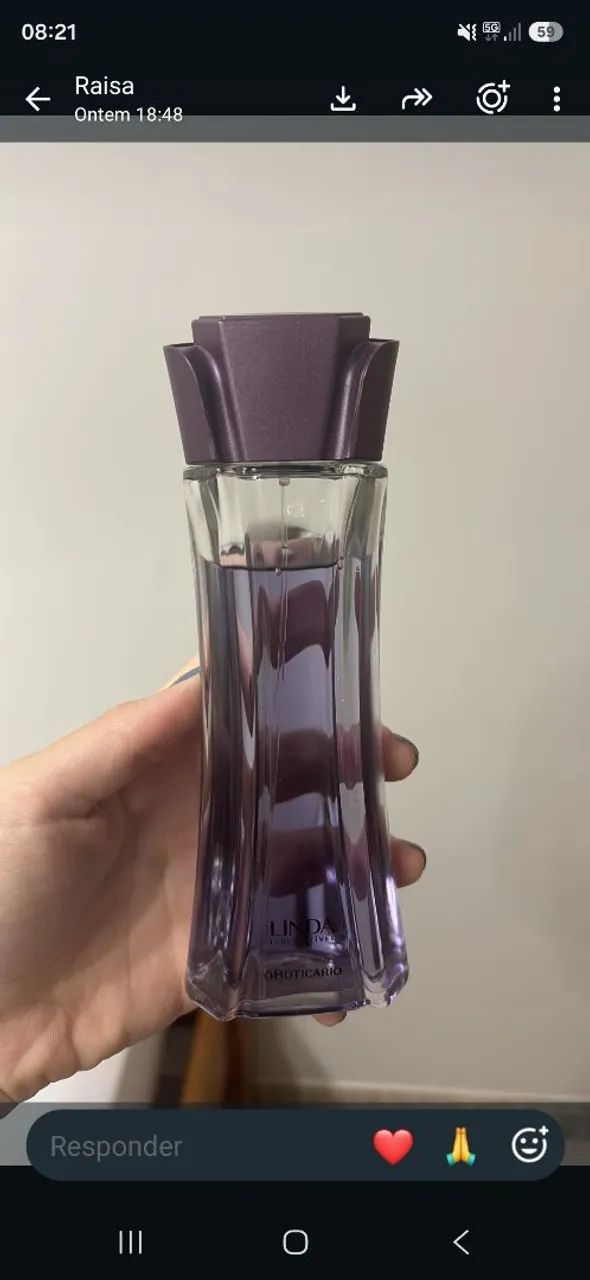 Vendo perfume lindo irresistível 