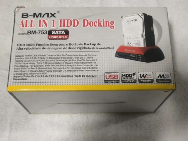 Adaptador Allin One Sata para HDs Internos e Externos - Foto 5