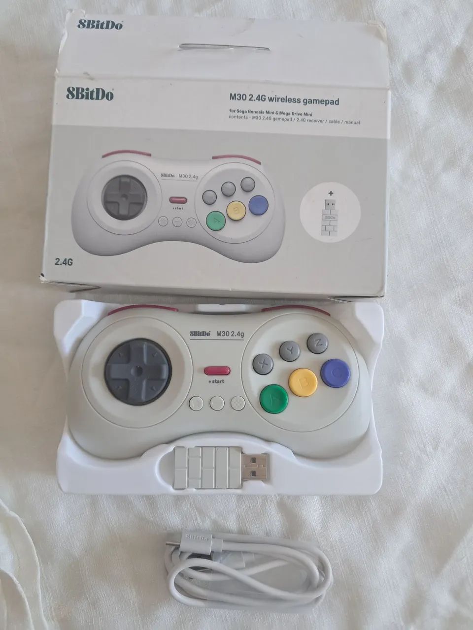 Controle 8bitDo mega drive e pc - Foto 5