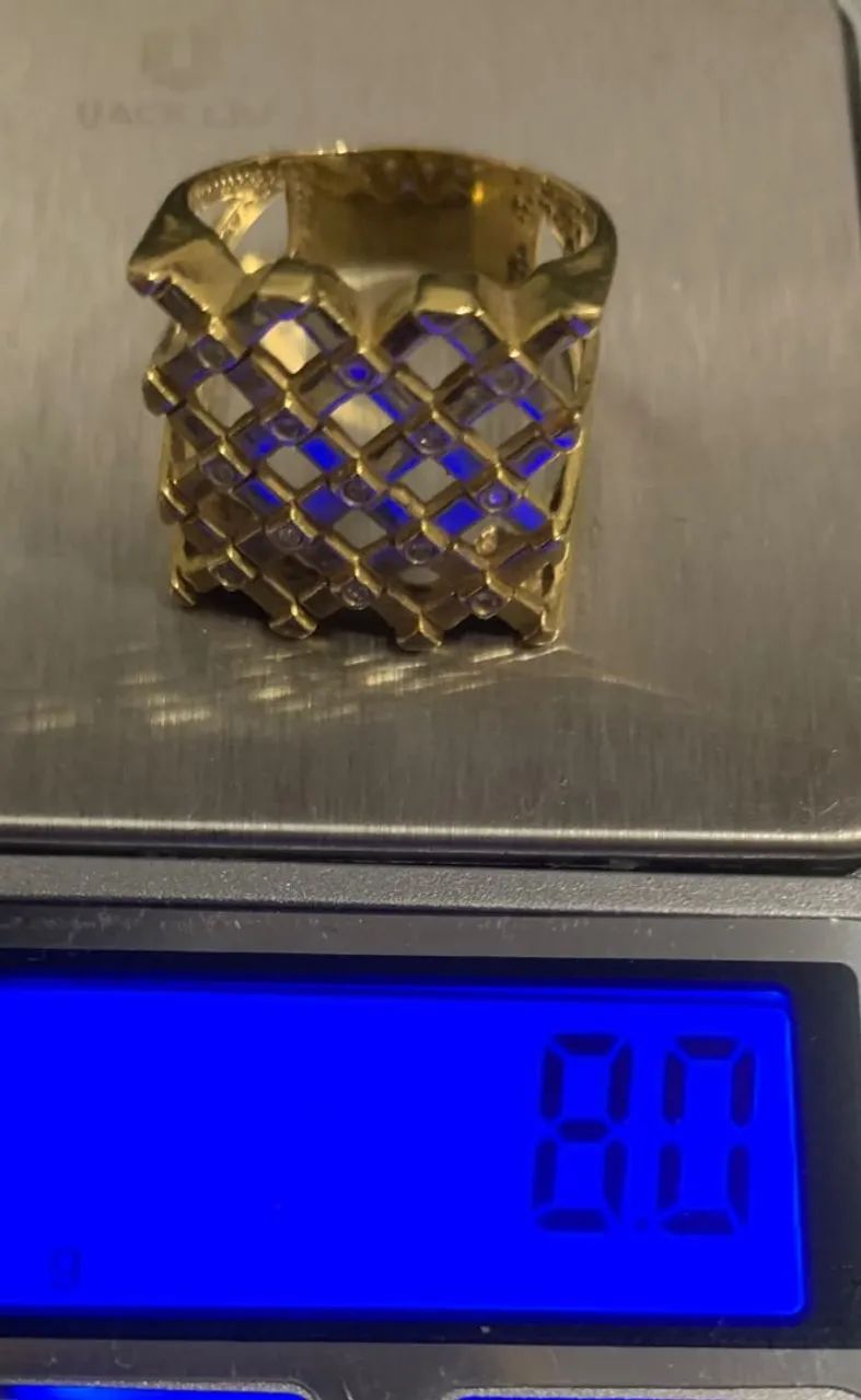 Anel em ouro e diamantes - Foto 2