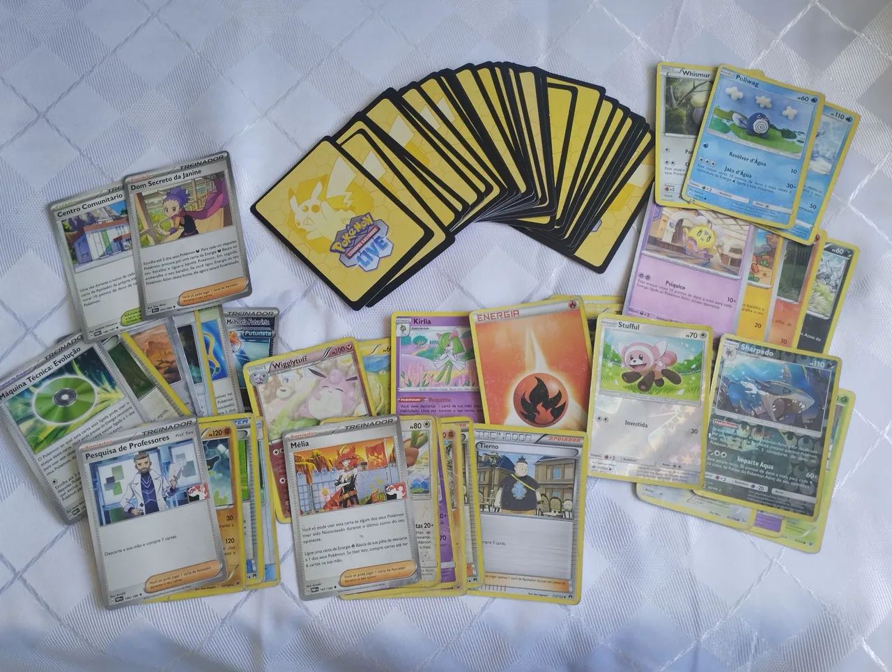 Lote 2 cartas Pokémon variadas TCG