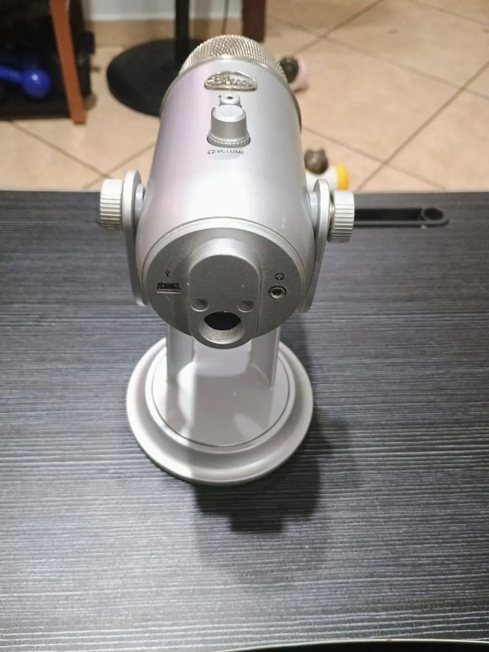 Microfone Blue Yeti USB ? Excelente Estado, Pouquíssimo Uso - Foto 2