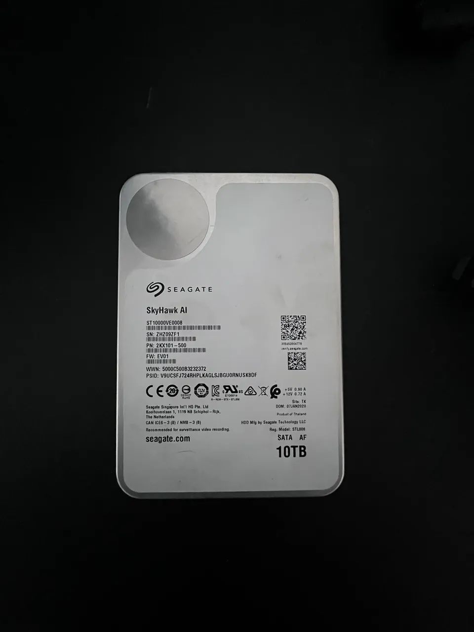 Hd Seagate SkyHawk 10Tb