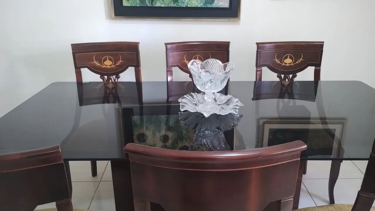 Mesa de jantar com 6 cadeiras  - Foto 3