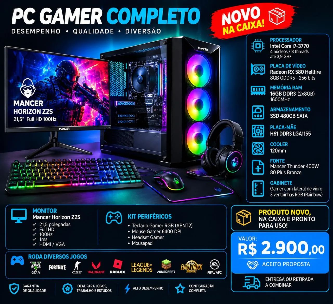 PcGammer Novo 