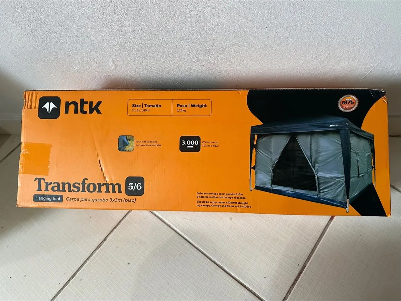 Barraca NTK 3x3