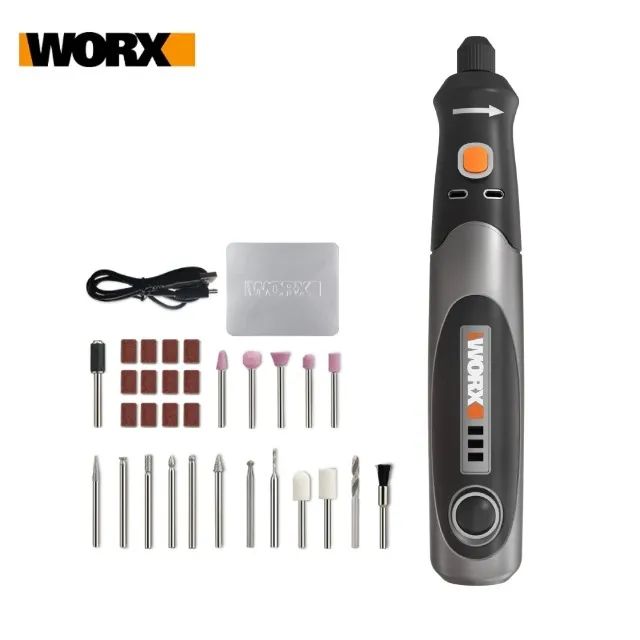 Retifica Worx 4V WX750 a Bateria - Compacta e Versátil