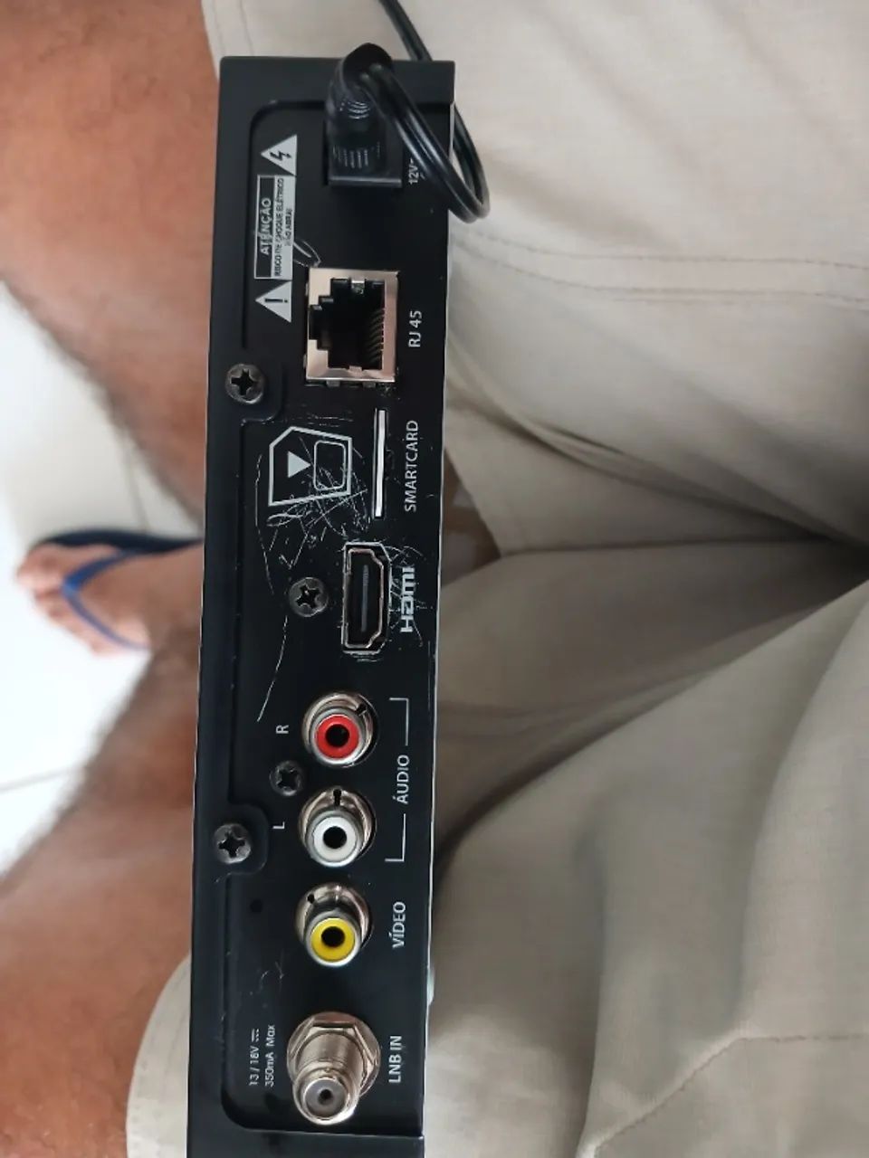 ANTENA OI TV COM RECEPTOR MAIS CONTROLE RE - Foto 2