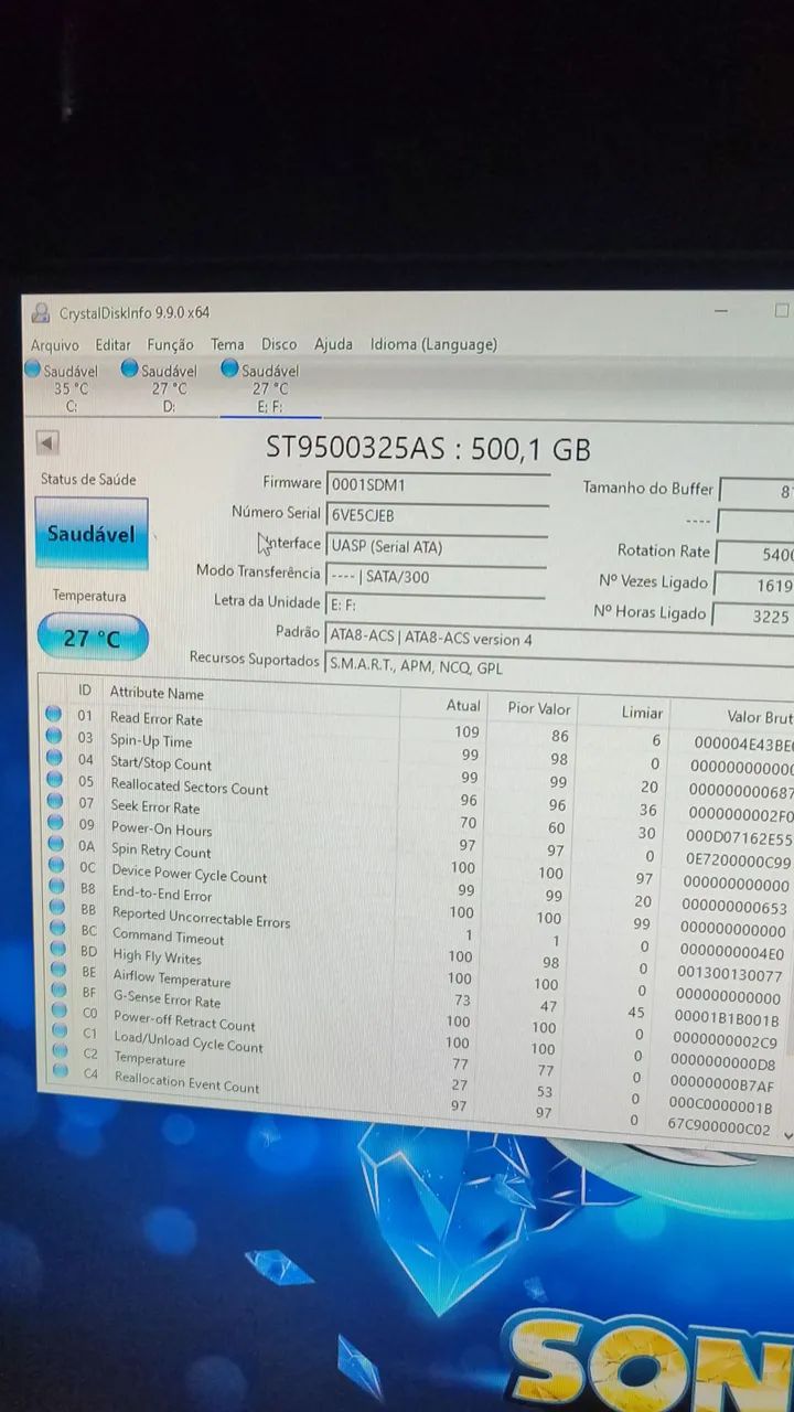 HD notebook 500GB - Foto 2
