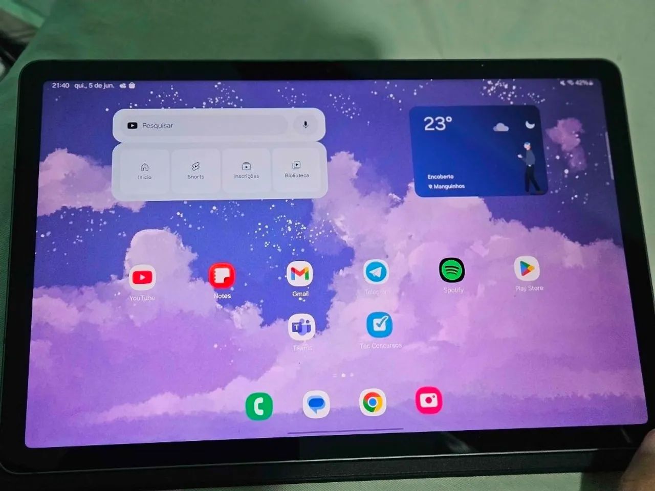 Samsung Galaxy Tab S9 FE 128GB - Foto 2
