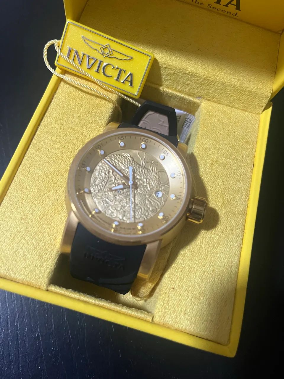 Relógio Invicta Yakuza s1 Rally Original 15836 preto - Foto 3