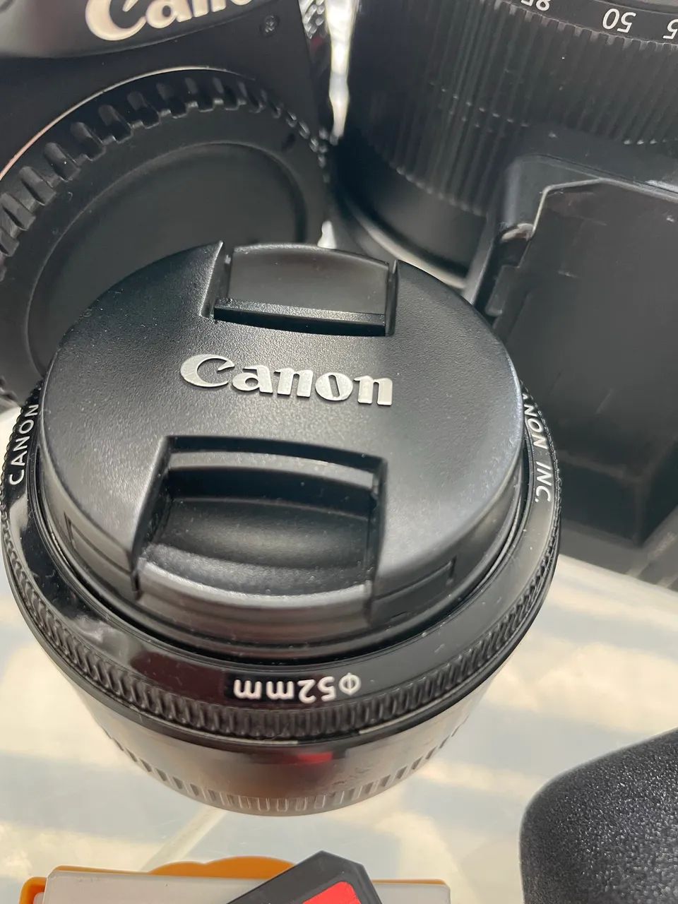 Canon T3i Completa c/ 2 Lentes + Flash + Microfone - Foto 4