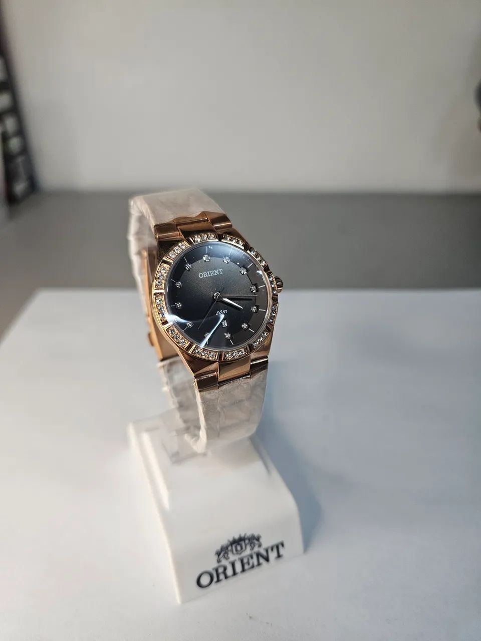 Relógio Quartz Aço Ouro Rose Orient  - Foto 2