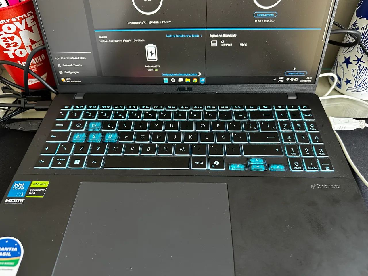 Notebook gamer 