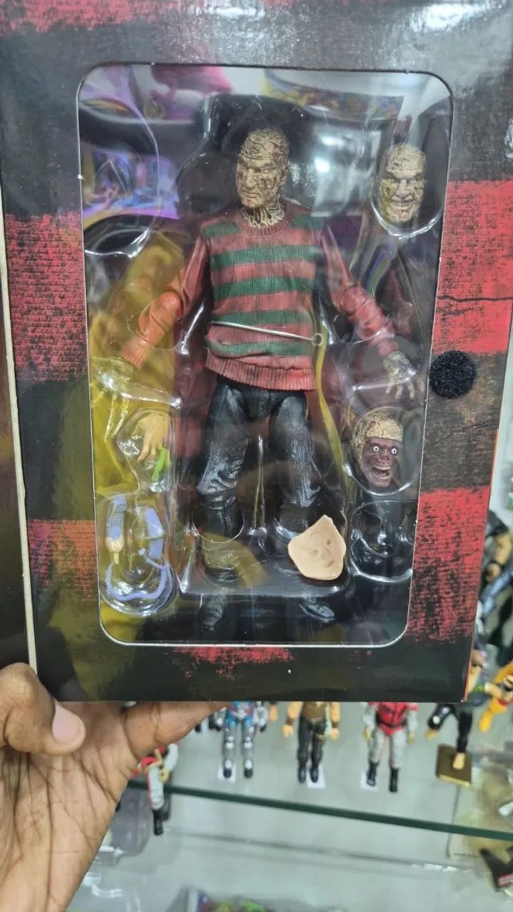 Boneco Freddy Krueger 30th Anniversary Ultimate - NECA - Foto 2