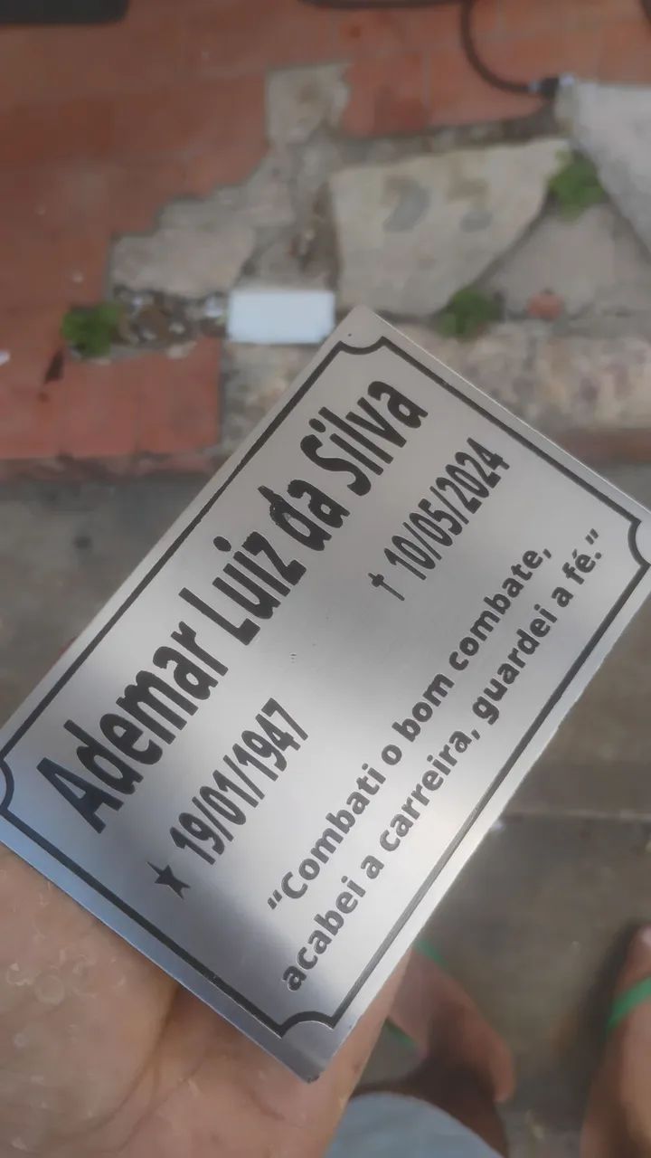 Placa para Ossário 