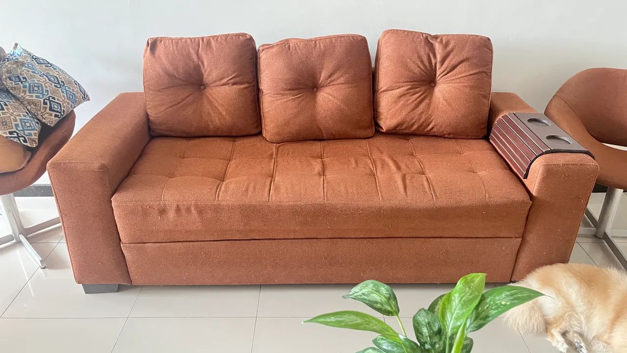 SOFÁ SEMINOVO 3 LUGARES 