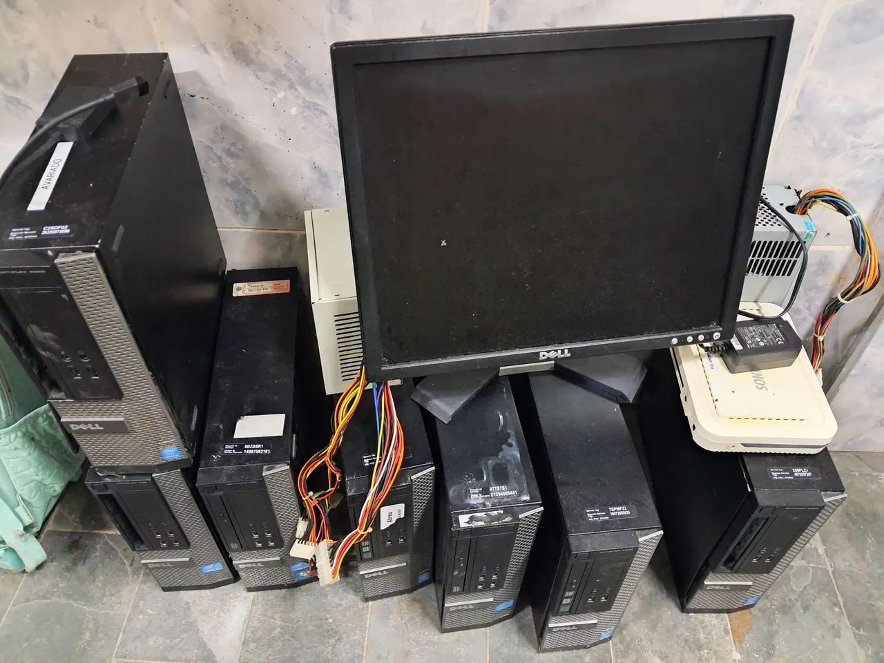 Lote eletrônicos PC dell e outros - Foto 3