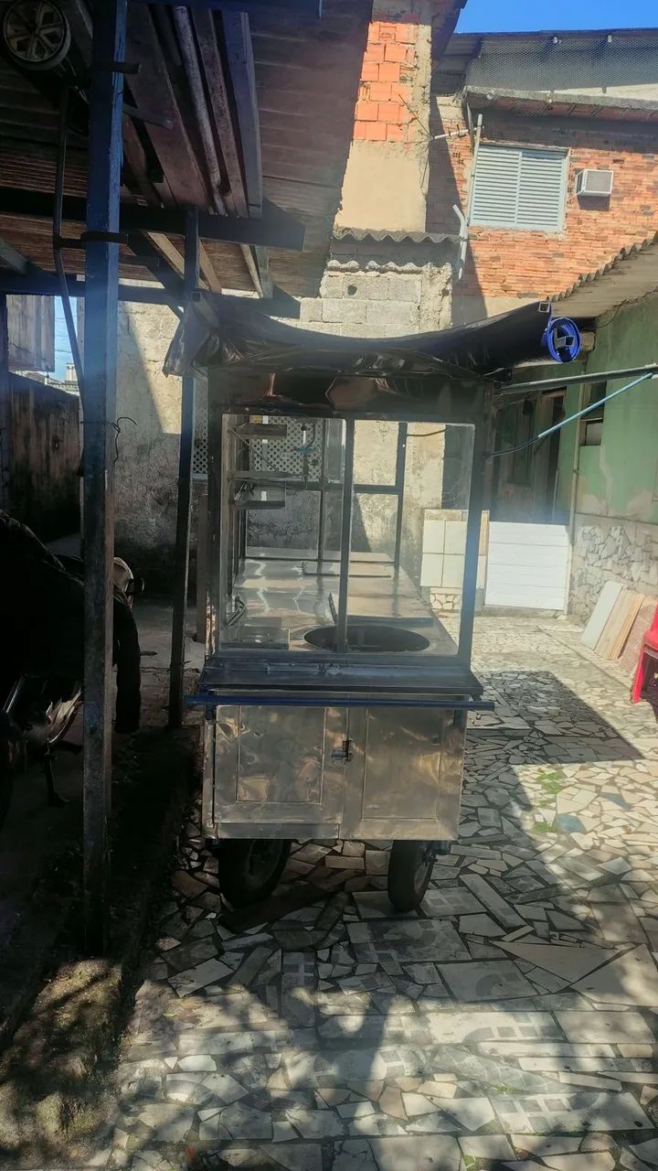 Carrinho de pastel e lanches e hot dog  - Foto 4