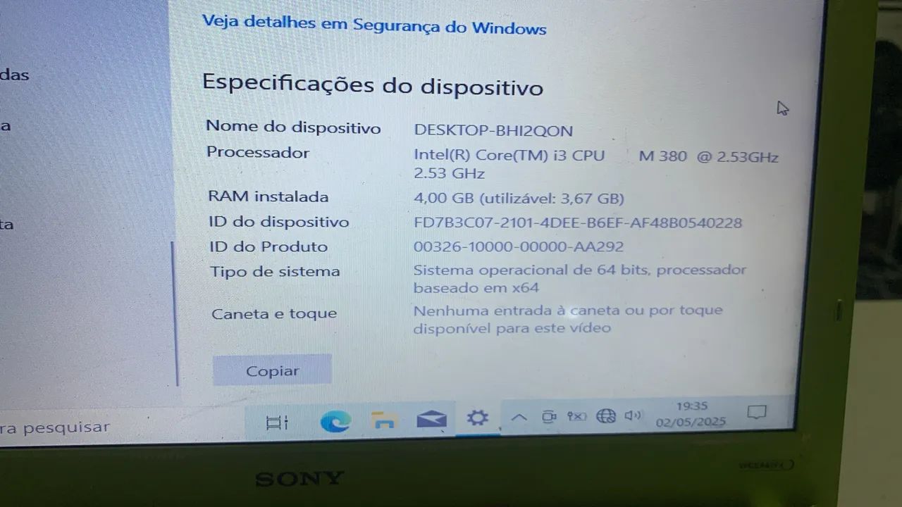 Notebook Sony Vaio - Foto 5