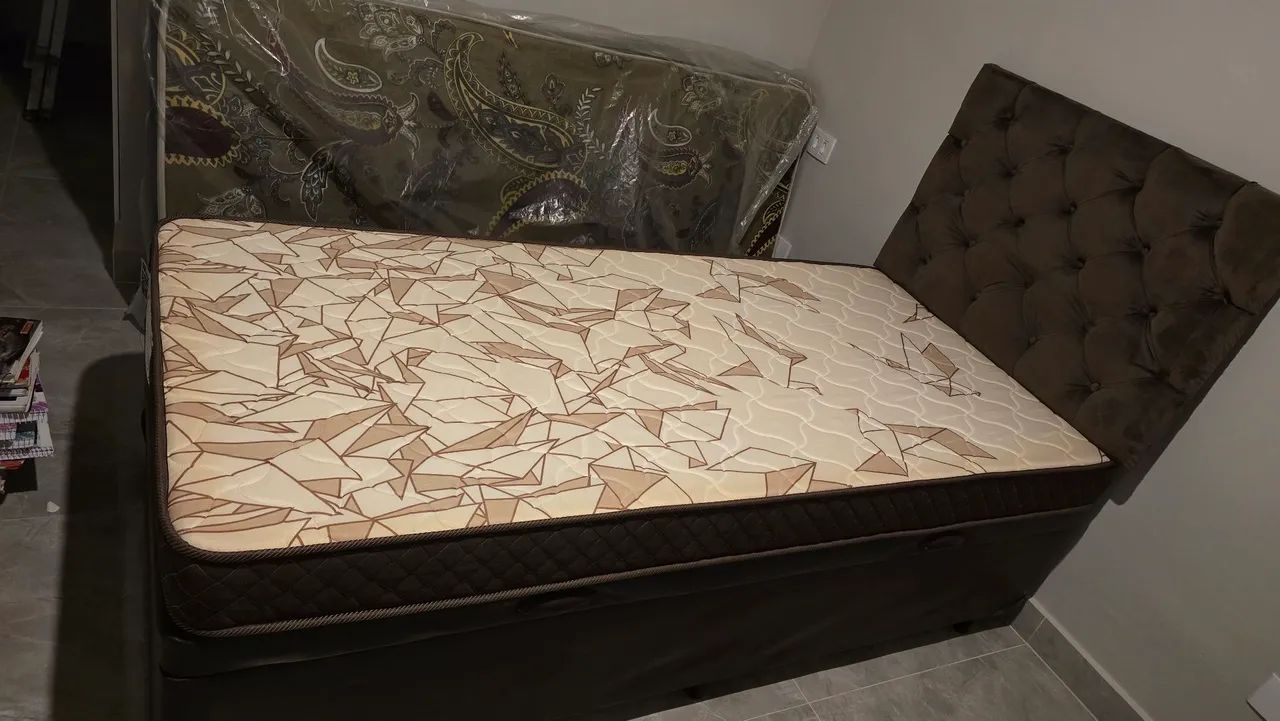 Cama box baú solteiro - Foto 3