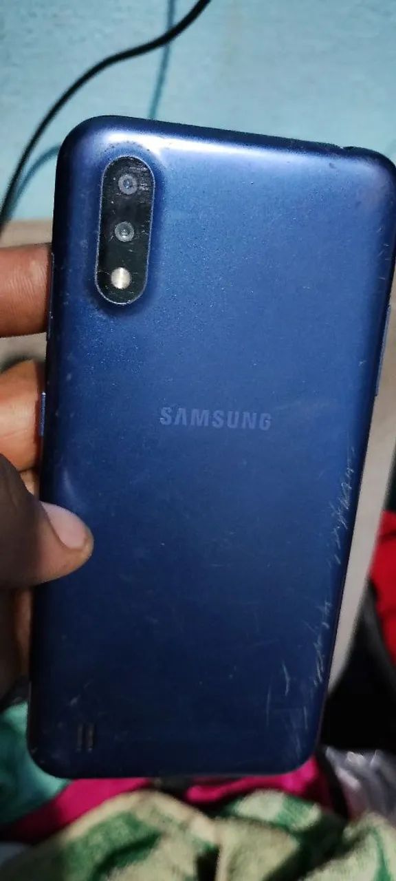 Celular Samsung a01 precisando trocar display funciona perfeitamente  - Foto 5